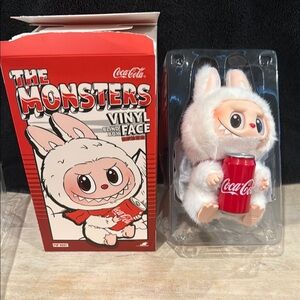 Authentic pop Mart Coca Cola The Monsters Vinyl Figure